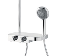 Duschsäule Breuer Quick 72 Aquamaxx 340 mit Thermostat chrom Kopfbrause rund-thumb-5 Duschsäule Breuer Quick 72 Aquamaxx 340 mit Thermostat chrom Kopfbrause rund-thumb-5
