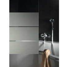Drehtür mit Seitenwand Schulte Galaxy 800x800x1900 mm Anschlag rechts Dekorglas Depoli Light alunatur-thumb-4 Drehtür mit Seitenwand Schulte Galaxy 800x800x1900 mm Anschlag rechts Dekorglas Depoli Light alunatur-thumb-4