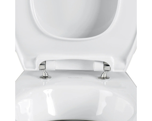 Toilettendeckel mit Scharnieren