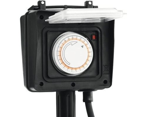 Zeitschaltuhr für den Außenbereich