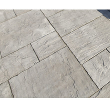 Beton Terrassenplatte India grau Mehrformat Stärke 4 cm (1 Pal = 9,72 m² entspr. 6 Sets a 1,62 m²)-thumb-3