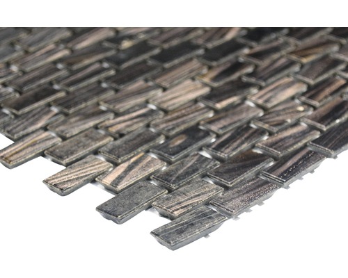 Mosaikfliesen aus Glas im Querformat