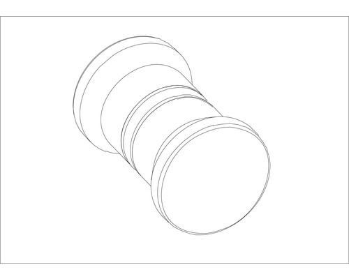 Illustration eines Abflussrohr-Verbindungsstücks