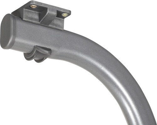 Detailansicht eines Lampenarms mit Befestigungselement