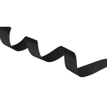 Schwarzes Textilband