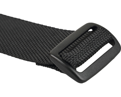 Schwarzes Gurtband mit Schnalle