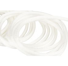 Weißer verstärkter PVC-Schlauch