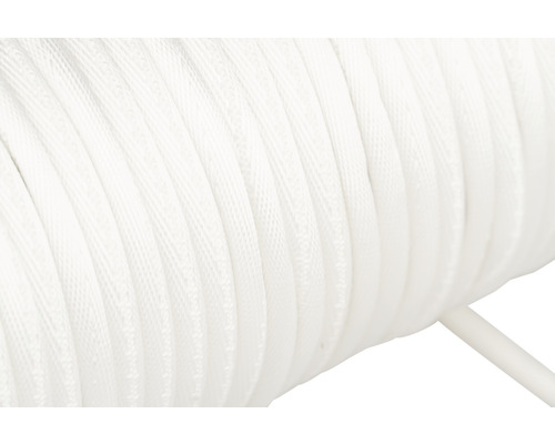 Weißes Paracord Seil auf Rolle