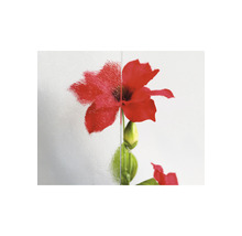 Ornamentglas mit Blumenmuster