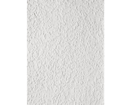 Erfurt Vlies-Rauhfaser Rustic weiß 10,05 m Nahaufnahme einer weißen Rauhfasertapete mit grober Struktur