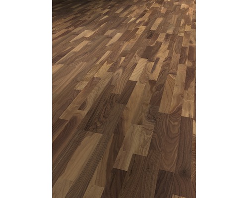 Verlegtes Holzparkett
