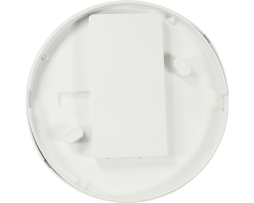 Runde Rauchmeldermontageplatte mit Batteriefach