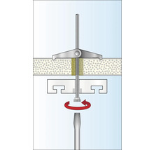Federklappdübel Tox Spagat M3, 20 Stück-thumb-1 Federklappdübel Tox Spagat M3, 20 Stück-thumb-1