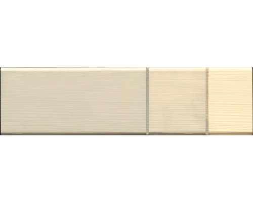 Holzbrett mit verschiedenen Farbbehandlungen