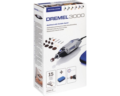 Dremel 3000 Multifunktionswerkzeug im Set mit Zubehör