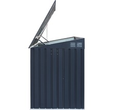 Mülltonnenbox WESTMANN für 2 Mülltonnen inkl. Gasdruckfedern 172 x 100 x 131 cm anthrazit-thumb-3 Mülltonnenbox WESTMANN für 2 Mülltonnen inkl. Gasdruckfedern 172 x 100 x 131 cm anthrazit-thumb-3