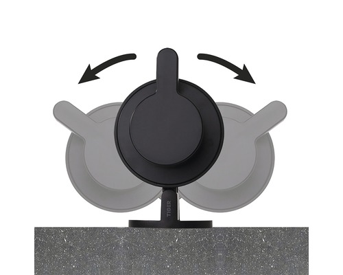 Drehbarer Tiger Toilettenpapierhalter zur Wandmontage