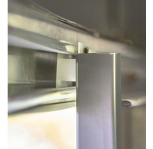 Gerätehaus SPACEMAKER Metall 194x188x185 cm grau