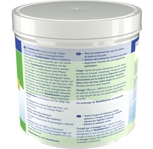 Teichstarter zur Aufbereitung von Teichwasser in einem weißen Behälter