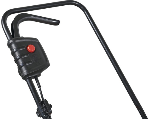 Griff mit Bedienelementen eines Rasenmähers