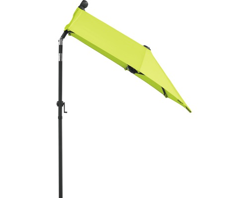 Schirm mit seitlichem Mast für den Garten