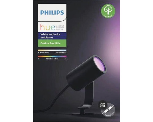 Philips Hue Lily Gartenstrahler für den Außenbereich