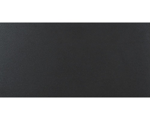 Feinsteinzeug Bodenfliese Daly Vulcano 30,0x60,0 cm schwarz seidenmatt rektifiziert