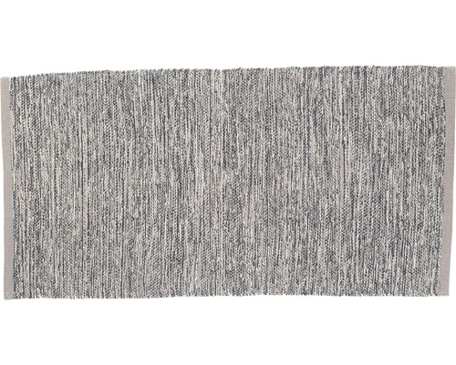 Grauer Teppich mit vertikalen Linien für den Innenbereich