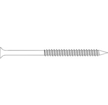 Schraube mit Senkkopf und Gewinde