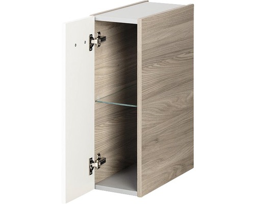 Hängeschrank mit Tür, offen