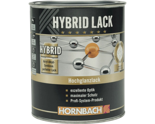 HORNBACH Hybrid Lack glänzend im Wunschfarbton mischen lassen Hybridlack in einer Dose