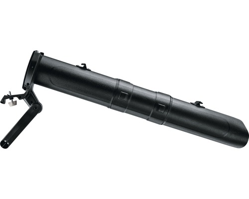 Transportrohr mit Halterung