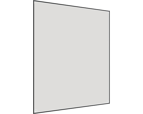 Duschwand mit Rahmen