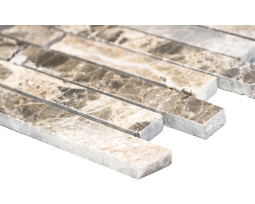 Marmor Mosaikfliesen im Querformat