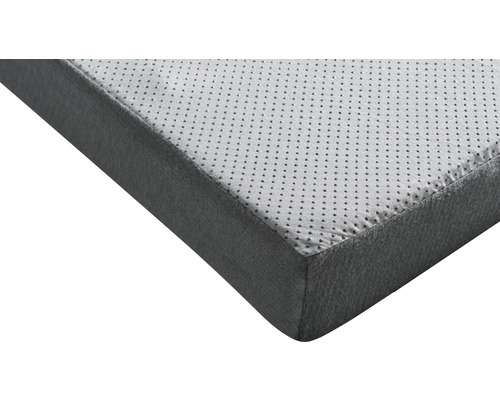 Detailansicht einer Matratze mit Bezug