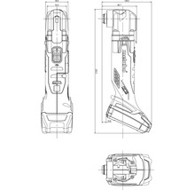 Akku-Multifunktionswerkzeug Metabo 18V MT 18 LTX Compact, ohne Akku und Ladegerät-thumb-3 Akku-Multifunktionswerkzeug Metabo 18V MT 18 LTX Compact, ohne Akku und Ladegerät-thumb-3