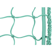 Detailansicht eines Fußballnetz
