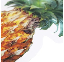 Ananas Aufkleber Detailansicht