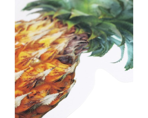 Ananas Aufkleber Detailansicht