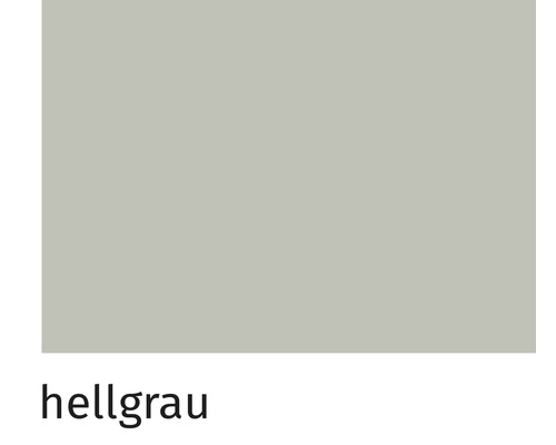 Hellgraue Farbdarstellung