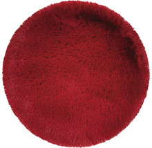 Runder Teppich mit Hochflor