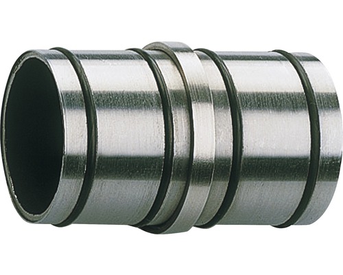 Rohrverbinder aus Metall mit Dichtungsringen