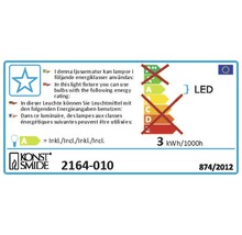 Energielabel für LED Leuchte