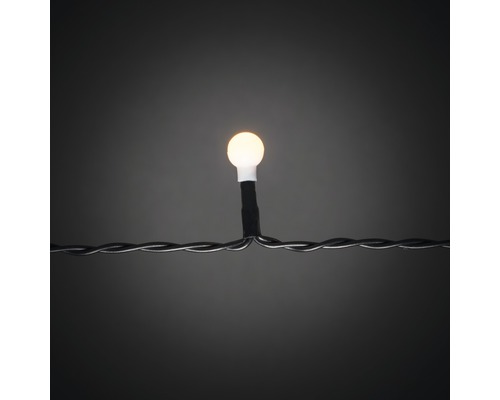 Lichterkette mit runden Glühbirnen