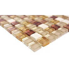 Mosaikfliese aus Glas