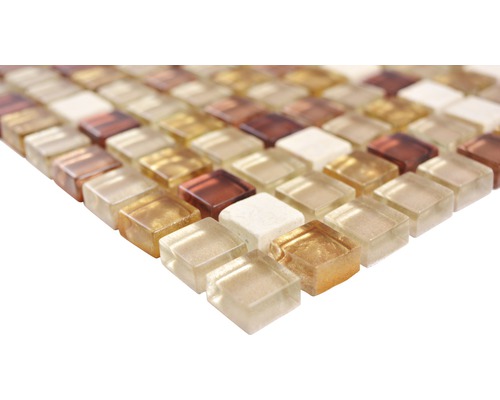 Mosaikfliese aus Glas