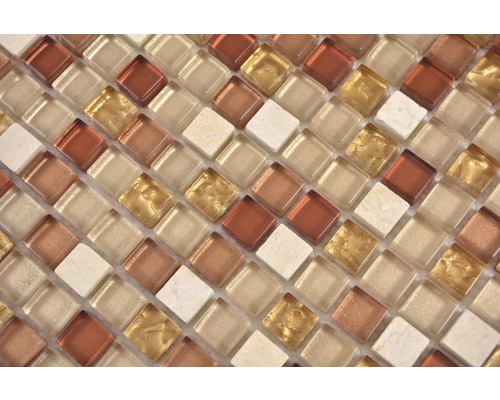 Mosaikfliesen aus Glas, quadratisch