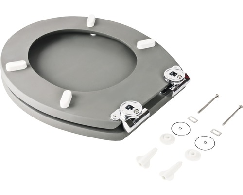 Toilettensitz mit Befestigungsmaterial