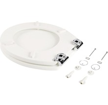 Toilettensitz aus Duroplast mit Befestigungsmaterial