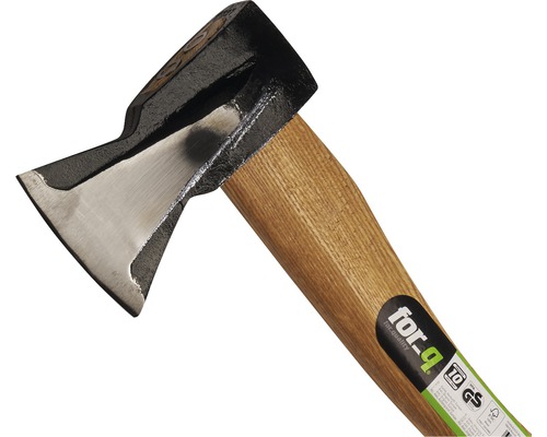 Spaltaxt mit Holzgriff